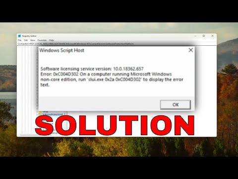 How to Fix Windows Activation Error: 0xc004d302 [Guide]