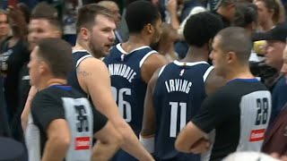 Luka Doncic goes off on refs for calling foul in final second then misses game winner vs Suns