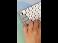 putting the kyoho grape narutomaki on the tofu 60 keyboard keycaps unboxing