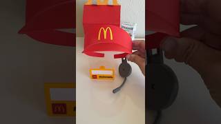 McDonald’s Happy Meal toy! Crew Cap and Badge Set!🍔🍟🥤#mcdonalds #toys