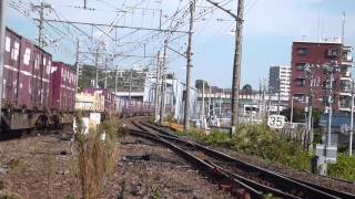 [FHD]EF210-1??号機　牽引貨物　????レ　早川駅通過