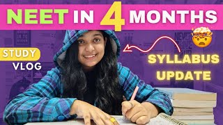 My last 4 Months Plan for NEET 2025 | Target - 700+ 🎯 #studyvlog #neet2025