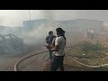 goan reporter news major fire at renault showroom verna industrial estate