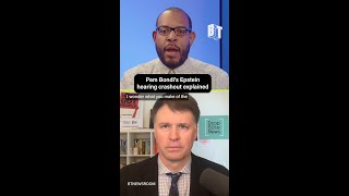 Pam Bondi S Epstein Crashout Explained