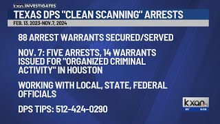 Texas DPS announces arrests in ‘clean scanning’ operation