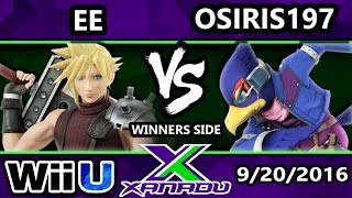 S@X 168 - COG SPY | EE (Mario) Vs. Osiris197 (Falco) SSB4 Tournament - Smash Wii U - Smash 4