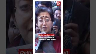 Delhi poll results a 'setback', AAP's fight against BJP to continue: Atishi | Delhi election result