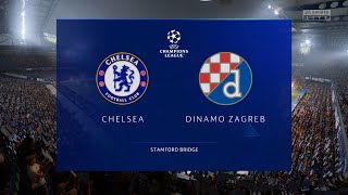 Chelsea vs Dinamo Zagreb | Stamford Bridge | 2022-23 UEFA Champions League | FIFA 23