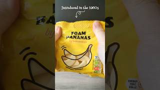 Foam Bananas #1960s #asmr #asmrsounds #childhood #memories #candy #pennysweets #throwback #shorts