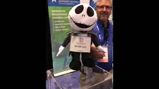 EDI CON Jack Skellington jumps to Teledyne Technologies Booth to discuss their new RF Switch