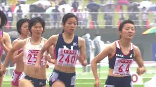 第98回日本陸上競技選手権大会 女子 800m 予選 1組