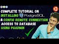Install PostgreSQL on Ubuntu aws Server & Config postgres for remote connection using pgadmin