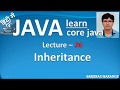 Learn Core Java : Inheritance, Types of Inheritance ( Single, Hierarchical, multilevel )