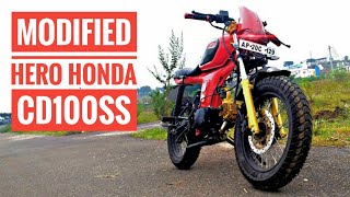 Best Modified Hero Honda Cd100 Ss Into Caferacer By Custom