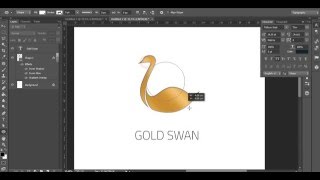 Tutorial Photoshop : Membuat Logo Menggunakan Pen Tool