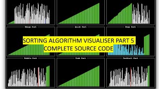 Sorting Algorithm Visualisation Part 5 | Complete Source Code Java