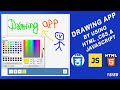 Learn Html5 and JavaScript Canvas By Creating A Drawing App #project-15