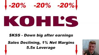 $KSS - Kohl's Stock is as on sale as its merchandise. Here's 3 minutes on why it deserves to be.