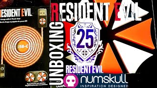 Resident Evil 25th Anniversary Numbskull Lamp \u0026 USB- Type C Unboxing