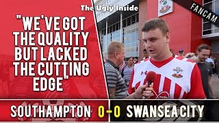 "We've got the quality but lacked cutting edge" | Southampton 0-0 Swansea City | The Ugly Inside