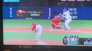 【中日ドラゴンズ】2020/07/12  vs広島  石川昂弥 プロ初打席初ヒット✨