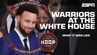 What it was like to join the Warriors at The White House | The Hoop Collective