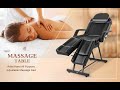 #2009 Massage Table Facial Bed with Tray,Split Footrests