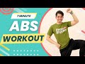 7 MIN  DAILY ABS Workout • ALL STANDING • Keoni Tamayo • Workout #194