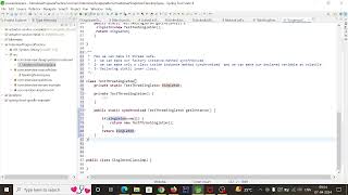 Singleton Design Pattern - Creation Design Pattern Part-2
