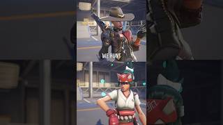 Kiriko and Ashe interaction - Overwatch 2