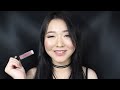 rollover reaction all shade lip swatches nanadianasari