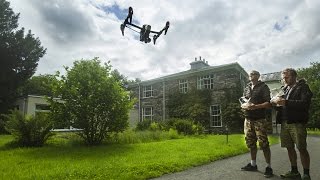 Aerial video: FSC Rhyd y Creuau, North Wales