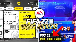 FIFA 22 | Neuer ONLINE Karrieremodus !? | EA Leak, Ablauf, Jobangebote, Managerpunkte & neuer Modus
