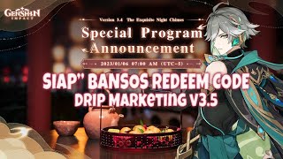 Siap" Bansos Redeem Code - Special Program v3.4 & Drip Marketing v3.5