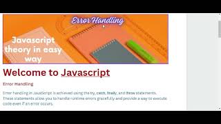 "Mastering Error Handling in JavaScript: A Comprehensive Guide for Bug-Free Code"