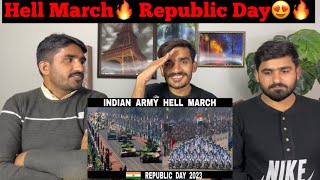 Indian Army Hell March || 2023 || India's Republic Day Parade || Debdut YouTube |PAKISTAN REACTION