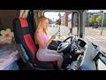 Female Truck Driver Takes On Europe's Toughest Routes