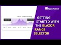 Getting Started with the Blazor Range Selector Component