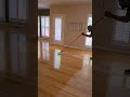 ASMR wood floor recoating