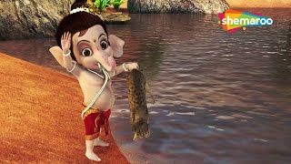 देखिये बाल गणेश और बिल्ली दॄश्य | Bal Ganesh and Billi Scene - 09 | Shemaroo Kids