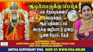 ஆடிப்பெருக்கு 2024  - வளங்களைப் பெருக்கும் ஆடி 18 வழிபாடு,பூஜை நேரம் | Aadi Perukku 2024