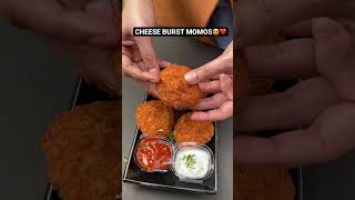 CHEESE BURST MOMOS 😍❤️|| मात्र ₹60 रुपए मैं !#cheese #momos #shorts #viralshorts #trending