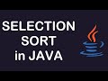 Selection Sort Algorithm | Java