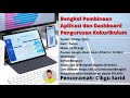 MODUL 1: BENGKEL PEMBINAAN APLIKASI  & DASHBOARD PENGURUSAN KOKURIKULUM