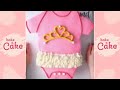 Baby Shower Cake Decorating Tutorial  Bake A Cake #Shorts