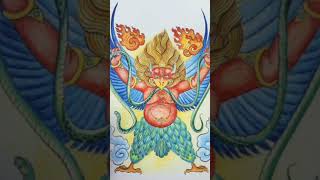 Garuda - The divine Vahana of Vishnu #shortsvideo #shortvideo #story #shorts #short #legends #india