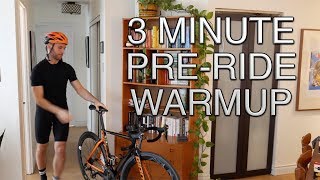 Cycling Warmup For Knee Pain And More In 3 Minutes | Pre-Bike Dynamic Warm-Up | Dr Alex Ritza