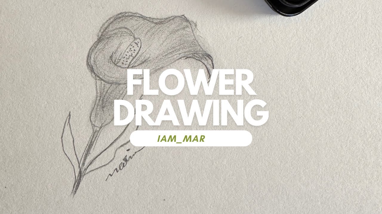 How To Draw Flower Easy And Step By Step - YouTube