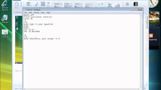 Batch Tutorial ~2~ Simple Calculator