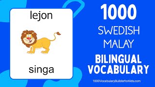 Learn Swedish Malay 1000 Bilingual Vocabulary for Beginners   Lära sig Svenska Malaysisk